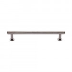 M Marcus Heritage Brass Knurled Design Cabinet Pull with Rose 160mm Centre to Centre